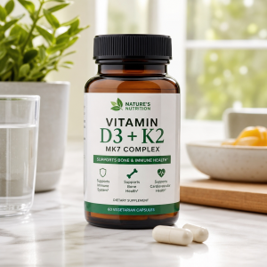 Vitamin D3 + K2 MK7 Complex