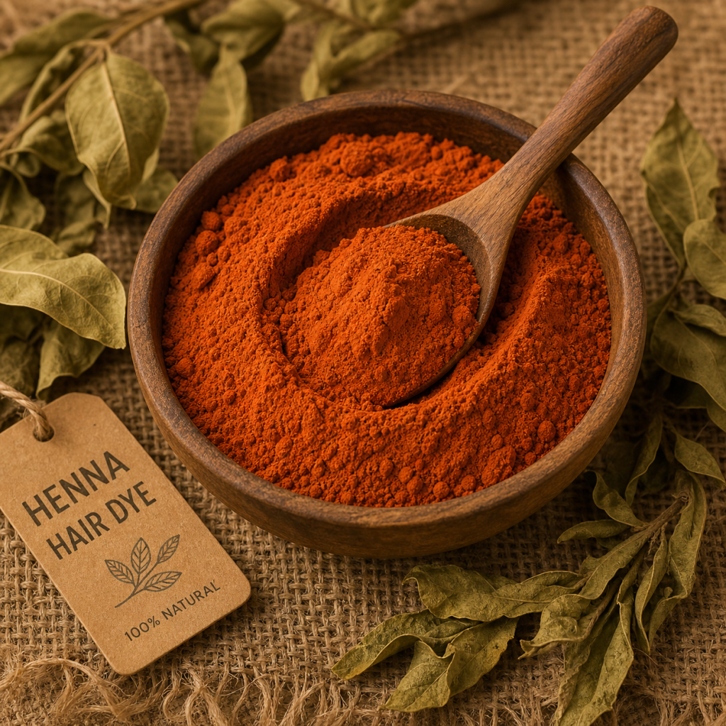 henna hair dye natural color