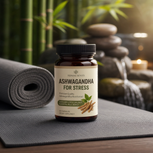 ashwagandha KSM-66 stress cortisol relief