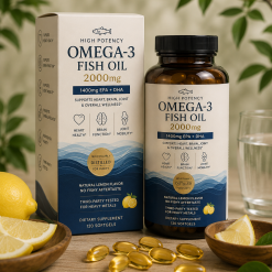 High Potency Omega-3 Fish Oil 2000mg